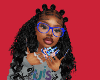R. Blue Glasses