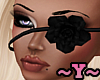 ~Y~Black Rose Eyepatch