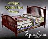 Antq Spindle Bed Mixed