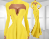 Yellow SIlk Gown