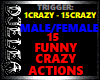 FUNNY ACTIONS  x15, M/F