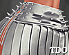 Metallic | Spike Skirt