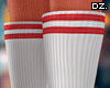 D. Pumps+Socks Wht/Red