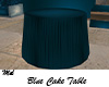 Blue Cake Table