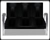 Black/Silver Couch