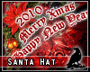 {W} Santa Vamp Black Hat