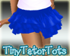 Little Girls Blue Skirt