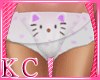 Cute kitty purple bottom