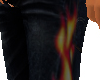 *aur* male flame pants