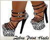 QSTH:Zebra Print Heels