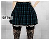 Green Plaid Skirt RLS