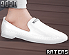 🥂 White Loafers.