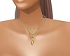 Gold necklace/Princess