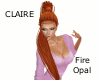 Claire - Fire Opal