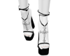 Silver Cross Heels