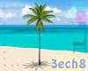 Animated Beach Palm