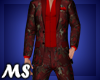 MS Roses Suit Red