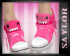 ~S~Pink Domo Shoes