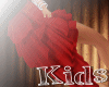 M::Red Flared Skirt::