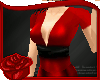 Red Sexy Slit Dress