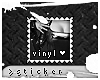 [D Vinyl Stamp