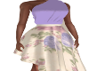 Danie-Lilac Flower Dress