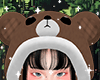 ♡ Bear + Hair Black