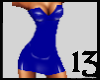 13 Mini Dress Blue