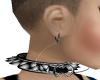 Spike Collar w. Earrings