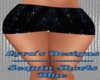 Sequin Shorts Blue