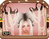CBM Cupid Hair + Antlers