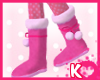 ik|Doll Boots Pink