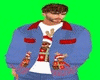 GM Christmas blue jacket
