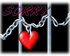 "Sorry" sticker