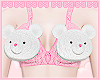 ♡ lil teddy bra