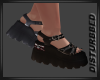 ! misfit Platform Sandal