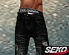 !S! Cropped Denim Black