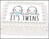 It's Twins Sheet Cake
