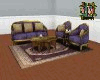 [ER] Purple Couch Set