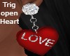 Heart Earrings OpenHeart