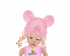 Pink Fur Beanie Hat