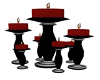 Red Candle Set
