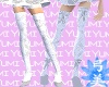 Yumi Platinum Stockings