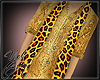 [Yel] leopard scarf