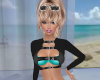 Aqua Buckle Top Lg