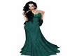 [Aly] Emerald Lace Dress