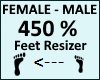 Feet Scaler 450%