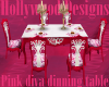 Pink  Diva Dinning Table