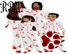 (G) Red Reindeer Onesie