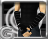 [G]Skull Gloves D-Grey